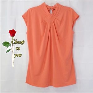 WORTHINGTON TOP COLOR ORANGE. SIZE XL